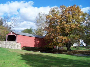 Kneidersville Bridge. Photo by David Guay, October, 2007